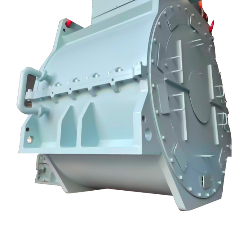 Integroitu akselikiinnitys meripysyvämagneettinen vesijäähdytteinen konealusta