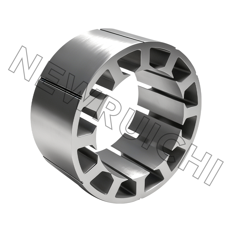 Askelmoottorin staattori- ja roottoriydinkokoonpano